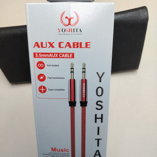 کابل AUX کنفی یوشیتا Yoshita مدل YX-008 (طول 1 متر)