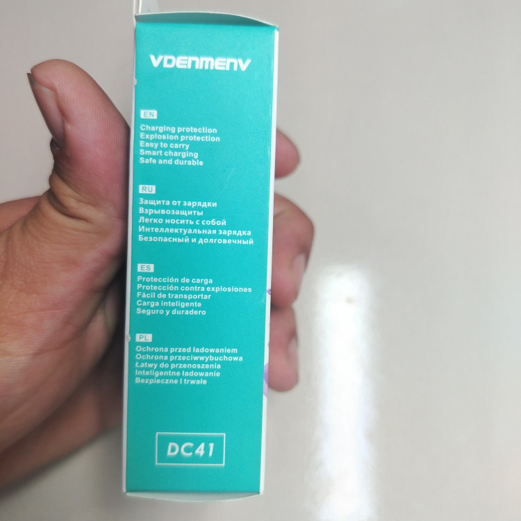 کلگی شارژر تک پورت VDENMENV مدل DC41 | آداپتور شارژ 1 آمپر ودنمن