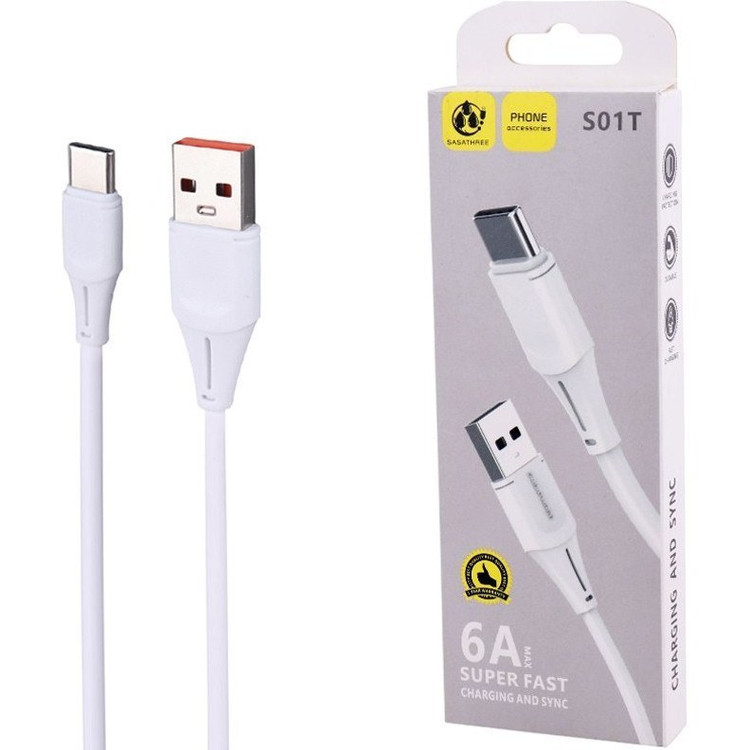 کابل شارژ و دیتا میکرو USB مدل S58V با جریان ۲.۴ آمپر با قیمت عمده