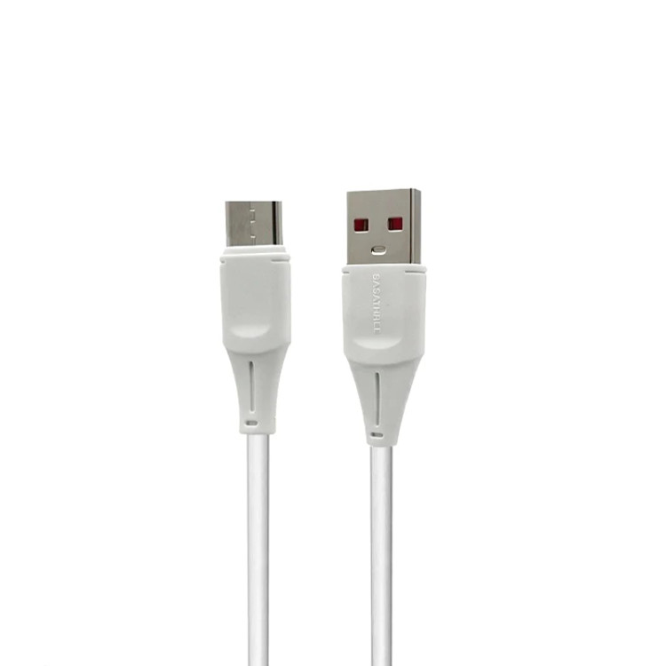 کابل شارژ و دیتا میکرو USB مدل S58V با جریان ۲.۴ آمپر با قیمت عمده