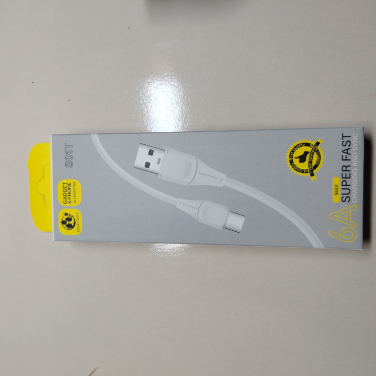 کابل شارژ و دیتا میکرو USB مدل S58V با جریان ۲.۴ آمپر با قیمت عمده