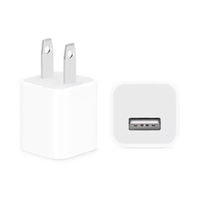 آداپتور شارژر دیواری ۵ وات اپل (Apple USB Power Adapter)