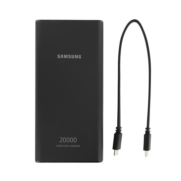 پاوربانک سامسونگ ۲۰۰۰۰ میلی‌آمپر مدل P5300 با پشتیبانی از شارژ سریع ۲۵ وات